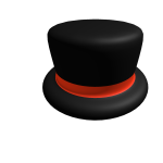 Red Banded Black Top Hat 2.0