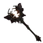 Magic Wizard Crystal Monster Staff (PBR)