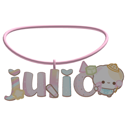 julio name necklace 3.0