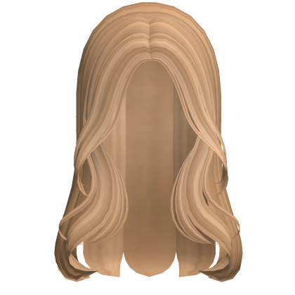 Signature Soft Flowy Popular Blonde  Preppy Waves Roblox item