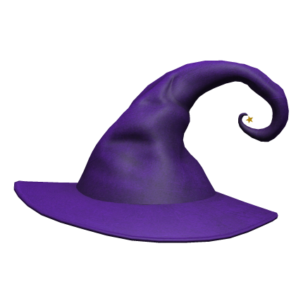 Purple Witch Hat Roblox item