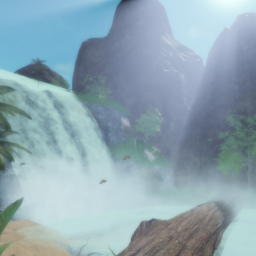 Summer Waterfall