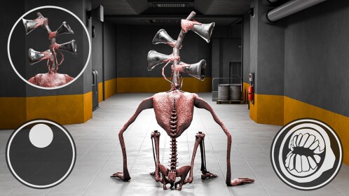 [الرأس القرمزي 💀] لعب دور SCP ورأس الصفارة 