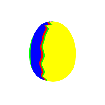 Rainbow Neon Egg