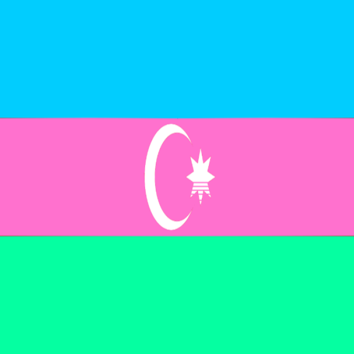 Vaporwave Azerbaijan Roblox decal