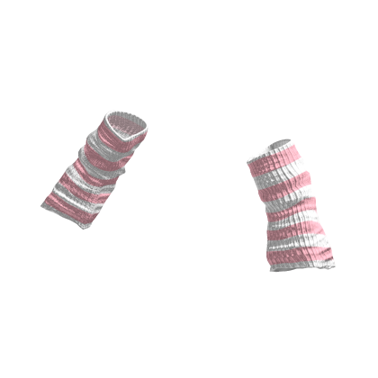 arm warmers stripes pink thumbnail