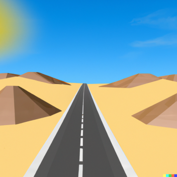 Completely Normal Infinite Desert Road Trip