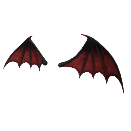 Red Demonic Vampire Wings thumbnail