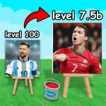 ⚽ Paint A Football Player Roblox game thumbnail