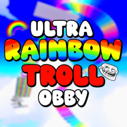 [NEW!] 🌈 Ultra Rainbow Troll Obby!