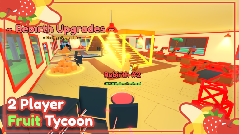 2 Player Fruit Tycoon 🍌 screenshot 1