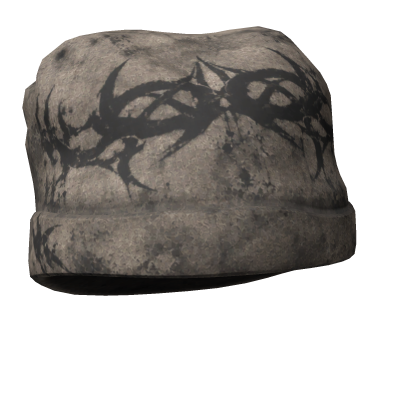 Stone Washed Tribal Grunge Beanie
