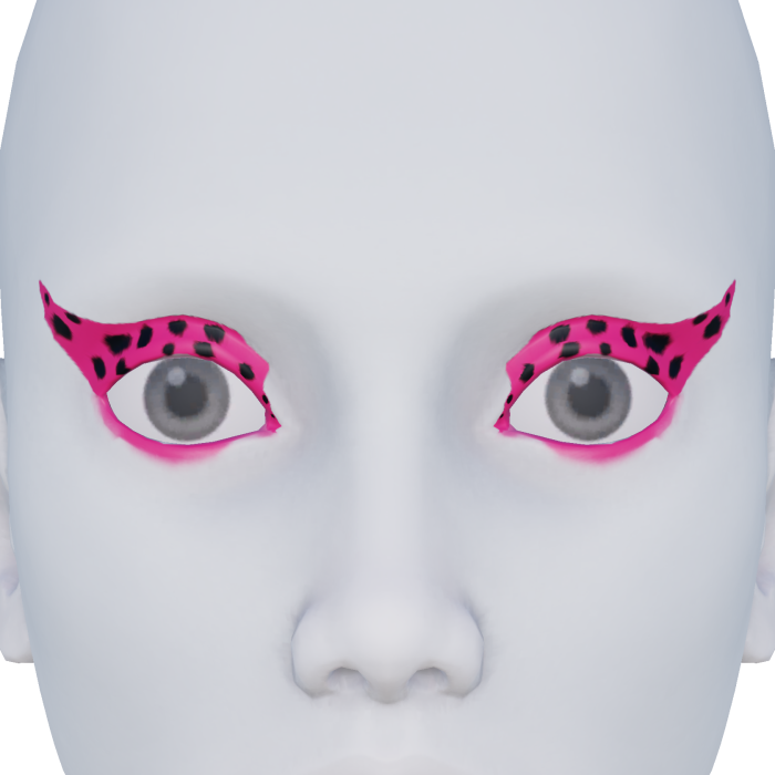 Eye liner Pink Leopard Print