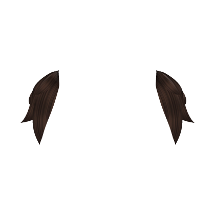 Droopy Ear Hair Tufts (Brown) Roblox item