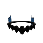 Blue Butterfly Crown
