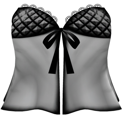cute emo bow dress swag punk (white) Roblox item