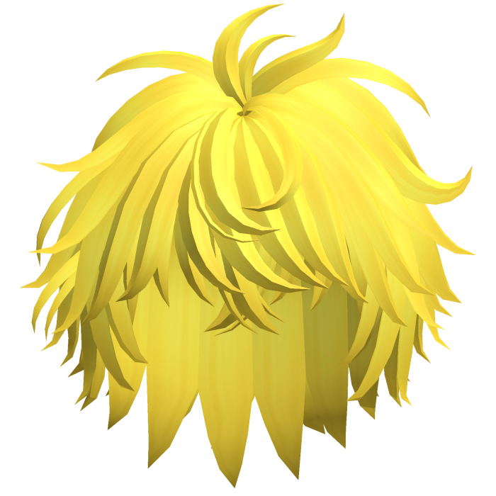 Alt Messy Shaggy Spiky Hair (Yellow)
