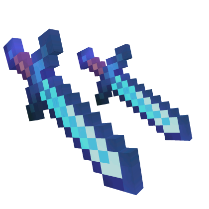 Enchanted Diamond Swords