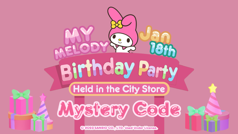 Birthday event is here!🎂