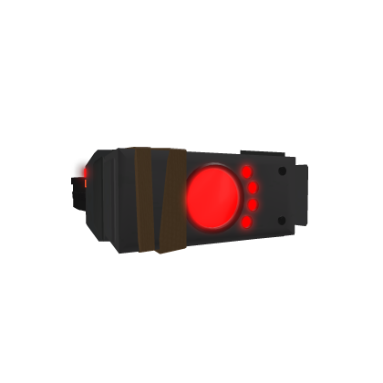 "Raider" Red Mono-Optic Visor [Emissive]