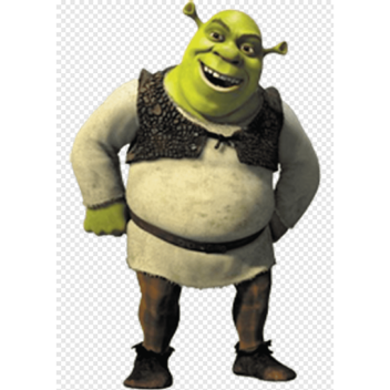 Show shrek that your made of stone