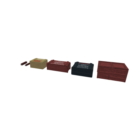Victorian Era Dynamite Crates