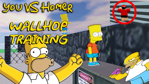 [💘UPD] You vs Homer [WALLHOP TRAINING]