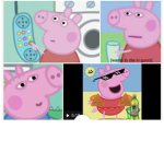 peppa pig meme club