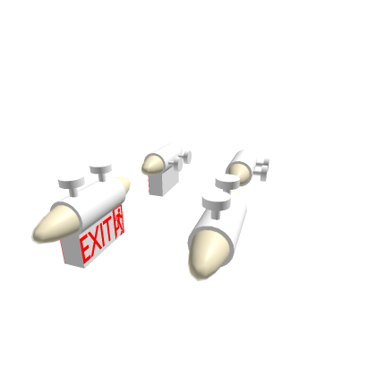 emergency light and exit sign pack
