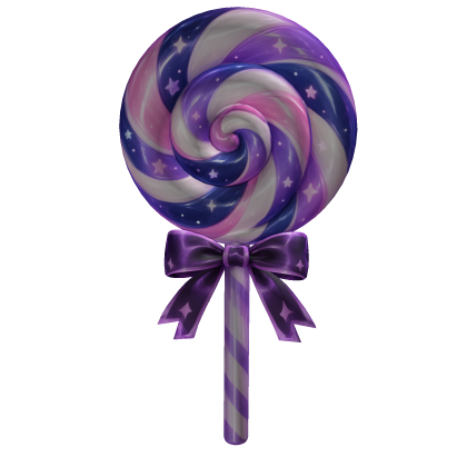 Swirl Lollipop with Satin Bow  