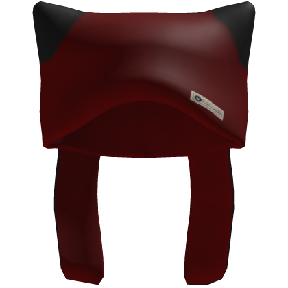 Fotus Cat Ears Hat (Red Version) Roblox item