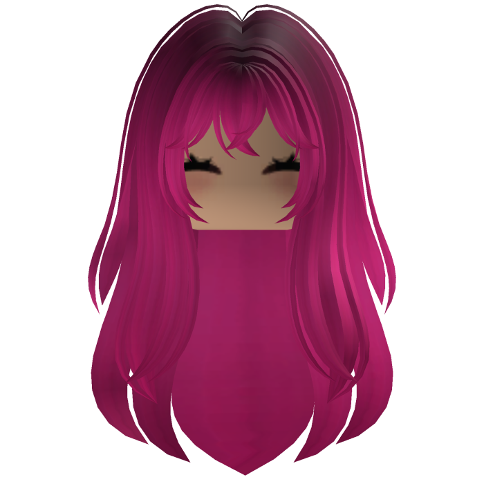 Cute Anime Girl Emo Hair