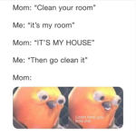 No good reason
