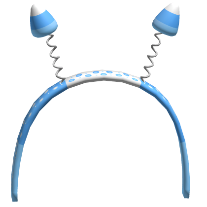 halloween blue candy corn headband