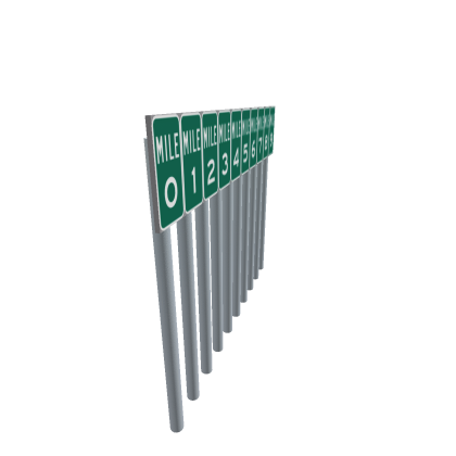 Mile Markers 0-9
