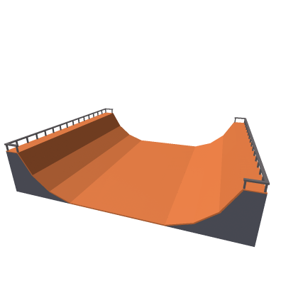 Classic SkatePark Half Pipe.