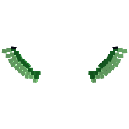 GREEN Blurple 8-Bit Wings [ADDON]