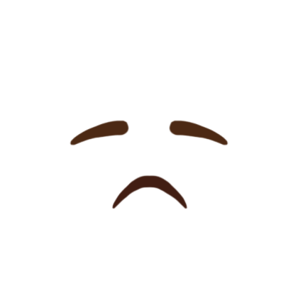 Emoji_Face_Disappointed Roblox decal