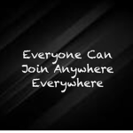 Everyone can join anywhere everywhere