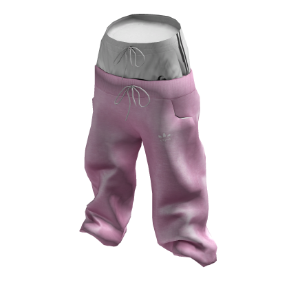 Catyard - Double Joggers (White, Pink) thumbnail