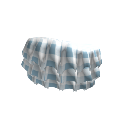 Blue Layered Ruffles Top thumbnail