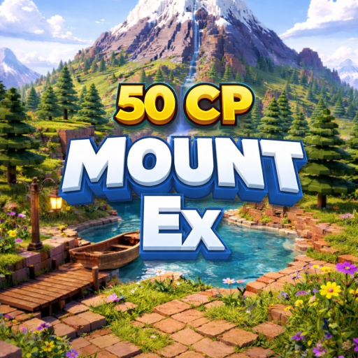 New 2500👑 Moun EX 50 CP 👑