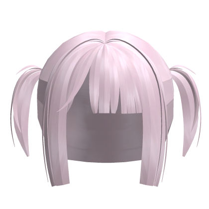 anime kawaii hime baby pigtails pink