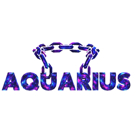 Galaxy Cartoony Aquarius Chain Roblox item
