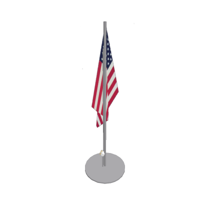 American Flag w/ Pole