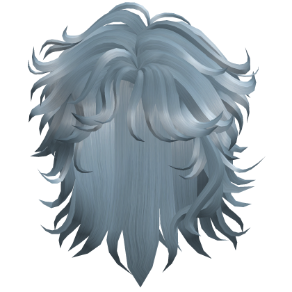 Ice Blue Wolf Cut