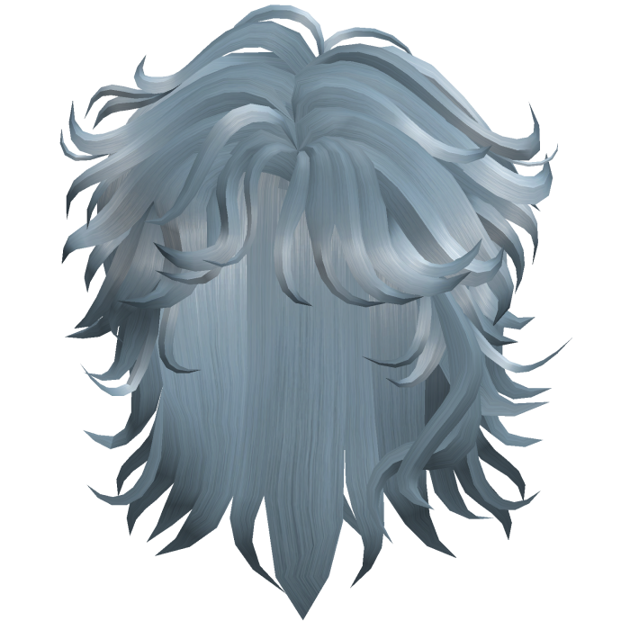 Ice Blue Wolf Cut