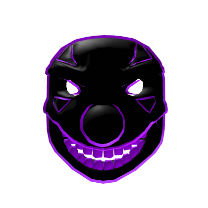 Purple Clown Mask Roblox item