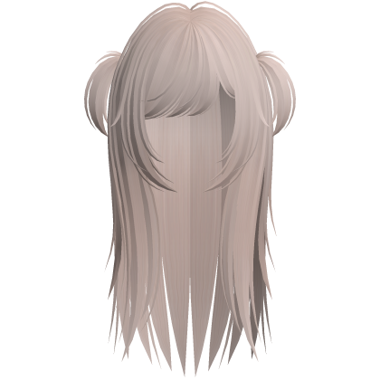 rockstar wispy hair w pigtails chai tea Roblox item