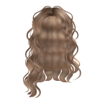 Long Curly Blonde Hair